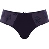 image:imagePanache Womens Tango Brief  Microfibre Underwear with Leaf Embroidery Soft and Comfortable FitNavy