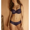 image:imagePanache Womens Tango Brief  Microfibre Underwear with Leaf Embroidery Soft and Comfortable FitNavy