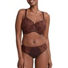 image:imagePanache Womens Tango Brief  Microfibre Underwear with Leaf Embroidery Soft and Comfortable FitNutmeg
