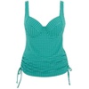 image:imageSW1744 Panache Iris Balcony Tankini TopGreen Gingham
