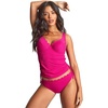image:imageSW1781 Panache Spirit Selena Plunge Tankini TopMagenta