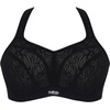 image:imageSculptresse by Panache Womens PlusSize NonPadded HighImpact Underwire Sports BraBlackChalk