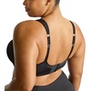 image:imageSculptresse by Panache Womens PlusSize NonPadded HighImpact Underwire Sports BraBlackChalk