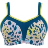 image:imageSculptresse by Panache Womens PlusSize NonPadded HighImpact Underwire Sports BraLime Animal