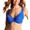 image:imagePanache Swim Lauren Plunge Bikini Top for Women  Underwire Support Scallop Trim Mix amp Match Luxury SwimwearCobalt
