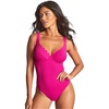 image:imagePanache Swim Spirit Rita Underwire One Piece  Tummy Control Swimsuit for Women with Scallop Edge amp Plunge NecklineMagenta