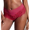 image:imagePanache Womens Allure Deep Brief Panties with High Waist and Lace Detailing  Elegant Full CoverageRaspberry
