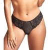 image:imagePanache Womens Envy Lace Thong  Sexy Lace Underwear Jacquard Design Comfortable Fit Matching Lingerie SetBlack
