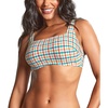 image:imagePanache Womens Gina Square Neck Bikini Top Swimwear with Underwire Support  Italian FabricSeersucker Multi