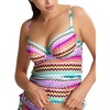 image:imagePanache Womens Milano Balconette Underwire Tankini TopIkat Print