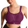 image:imagePanache Womens Plus Size NonWired Sports BraBerryChalk
