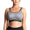 image:imagePanache Womens Plus Size NonWired Sports BraCharcoalGray