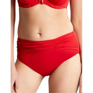 image:imagePanache Anya Riva Low Rise Gathered Bikini Bottom SW1315Fiery Red