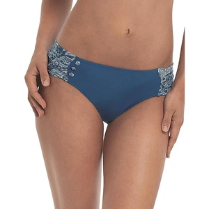 image:imagePanache Marisa SW0816 Blue Swimwear Brief Crochet PrintCrochet Print