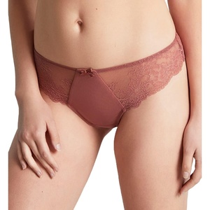 image:imagePanache Womens Ana Lace Thong  Flattering Lace Thong Satin Bow Detail Feminine Fit Sexy Lingerie EssentialSienna