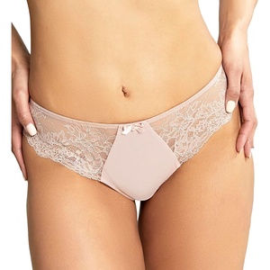 image:imagePanache Womens Ana Lace Thong  Flattering Lace Thong Satin Bow Detail Feminine Fit Sexy Lingerie EssentialVintage