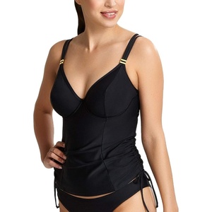 image:imagePanache Womens Anya Riva Elegant Tankini Top  Balcony Style with Supportive amp Adjustable FitBlack