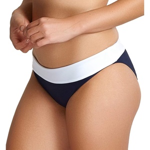 image:imagePanache Womens Catarina FoldOver Bikini BottomMidnight  White