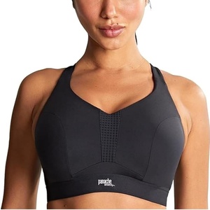 image:imagePanache Womens Endurance Wired Sports Bra  NonPadded Breathable SeamFree Cup SupportBlack
