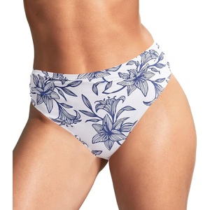 image:imagePanache Womens Gingham High Waist Midi Bikini Brief  Flattering Swim BottomsCapri Print