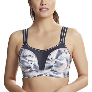 image:imagePanache Womens High Impact Underwire Sports Bra Max Support Moisture Wicking Heavy Duty Sports Bra for WomenAbstract Ink