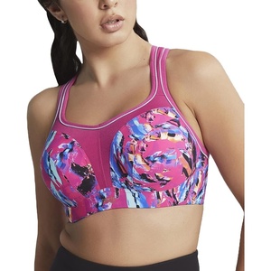 image:imagePanache Womens High Impact Underwire Sports Bra Max Support Moisture Wicking Heavy Duty Sports Bra for WomenAbstract Orchid