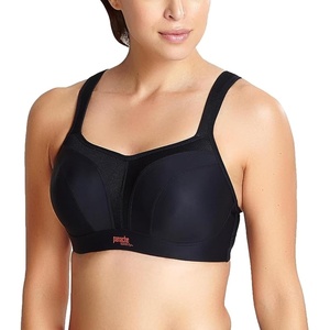 image:imagePanache Womens High Impact Underwire Sports Bra Max Support Moisture Wicking Heavy Duty Sports Bra for WomenBlack