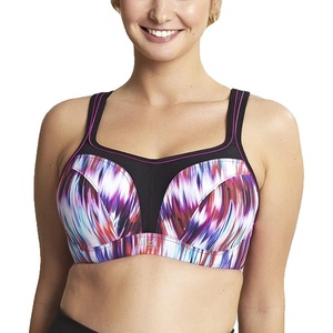 image:imagePanache Womens High Impact Underwire Sports Bra Max Support Moisture Wicking Heavy Duty Sports Bra for WomenDigital Stripe