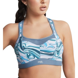 image:imagePanache Womens High Impact Underwire Sports Bra Max Support Moisture Wicking Heavy Duty Sports Bra for WomenMarble