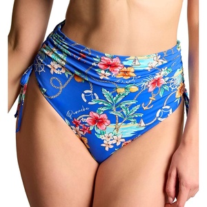 image:imagePanache Womens Midi Swim Brief  HighWaist Coverage Sleek Support QuickDry FabricParadiso Print