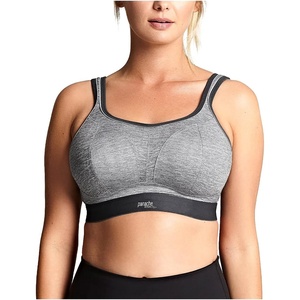 image:imagePanache Womens Plus Size NonWired Sports BraCharcoalGray