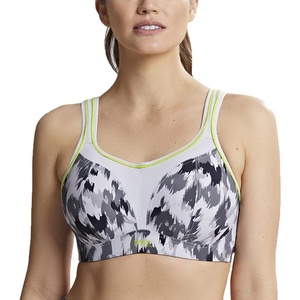 image:imagePanache Womens Plus Size NonWired Sports BraGrey Animal