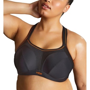 image:imageSculptresse by Panache Womens PlusSize NonPadded HighImpact Underwire Sports BraBlack
