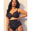 image:imageLiberty Sheer Plunge Bra Black