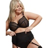 image:imageLiberty Sheer Plunge Bra Black