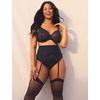 image:imageLiberty Sheer Plunge Bra Black