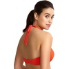 image:imagePanache 30DD Echo Halterneck Bikini Top Non Padded Foam Moulded Swim Top Swim Orange