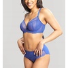 image:imagePanache Ana Plunge Bra  Underwire FullBust Bra with Stretch Lace amp LiftBlue Jewel
