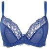 image:imagePanache Ana Plunge Bra  Underwire FullBust Bra with Stretch Lace amp LiftBlue Jewel
