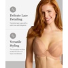 image:imagePanache Ana Plunge Bra  Underwire FullBust Bra with Stretch Lace amp LiftHoney
