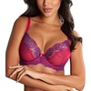 image:imagePanache Ana Plunge Bra  Underwire FullBust Bra with Stretch Lace amp LiftOrchidIndigo