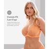 image:imagePanache Ana Plunge Bra  Underwire FullBust Bra with Stretch Lace amp LiftWhite