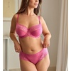 image:imagePanache Envy Brazilian Panties  Stretch Lace Briefs with Cotton Gusset for Everyday ComfortFuchsia Pink