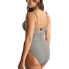 image:imagePanache Swim Flutter Paloma Underwire Balcony One Piece Swimsuit Black Gingham30FF Tummy Control Swimsuit for Women Full Coverage Swimwear