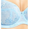 image:imagePanache Tango Balcony Bra for Women  Wired NonPadded Full Cup Support with Leaf EmbroideryBluebell