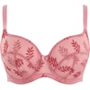 image:imagePanache Tango Balcony Bra for Women  Wired NonPadded Full Cup Support with Leaf EmbroideryRose
