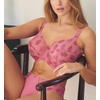 image:imagePanache Tango Balcony Bra for Women  Wired NonPadded Full Cup Support with Leaf EmbroideryRose