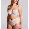 image:imagePanache Tango Balcony Bra for Women  Wired NonPadded Full Cup Support with Leaf EmbroideryWhite Edit