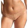 image:imagePanache Womens Allure Brazilian Panties with Lace Detail Keyhole Back and Gold Ring AccentHoney