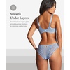 image:imagePanache Womens Allure Brazilian Panties with Lace Detail Keyhole Back and Gold Ring AccentIvory